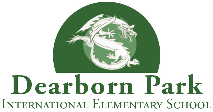 Dearborn Park International Elemetnary school logo